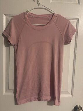 Pink Lululemon Swiftly Tech Tee